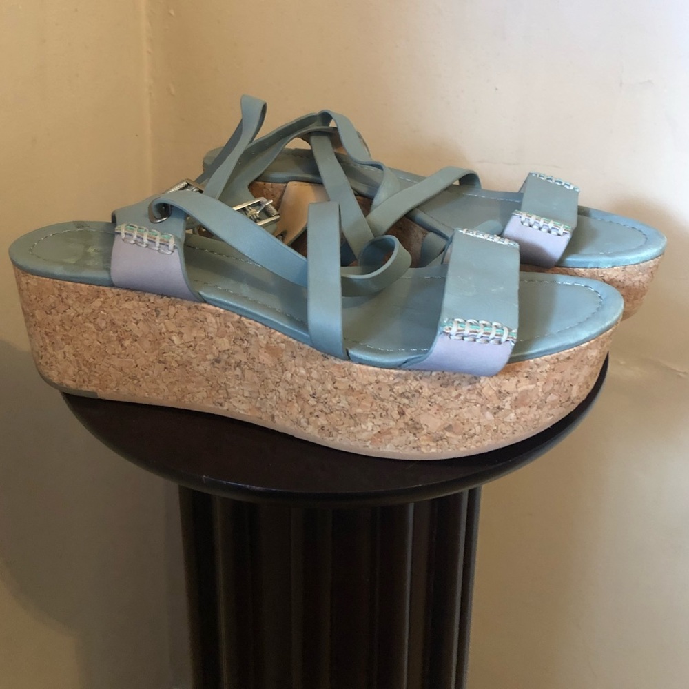 Calvin Klein platform sandals